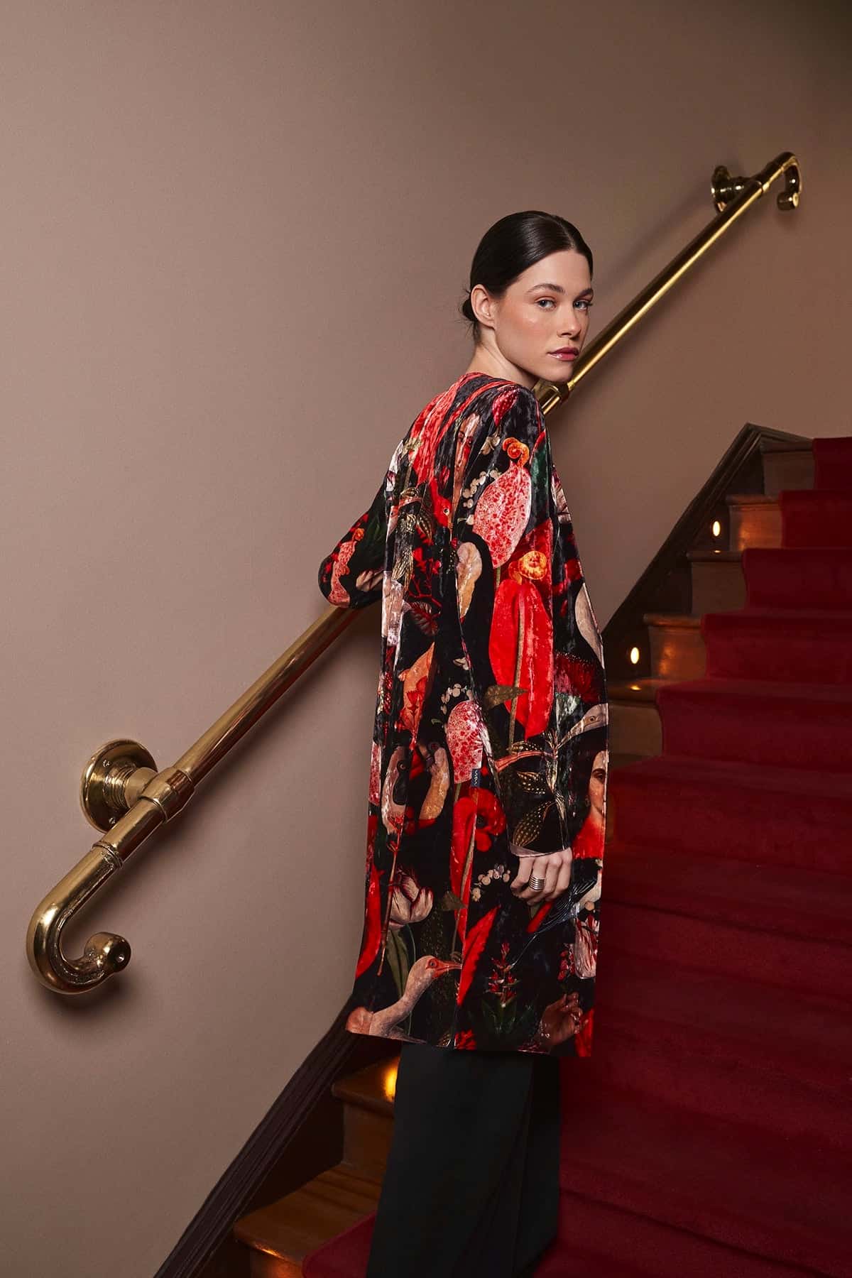 Kimono - Red Jungle