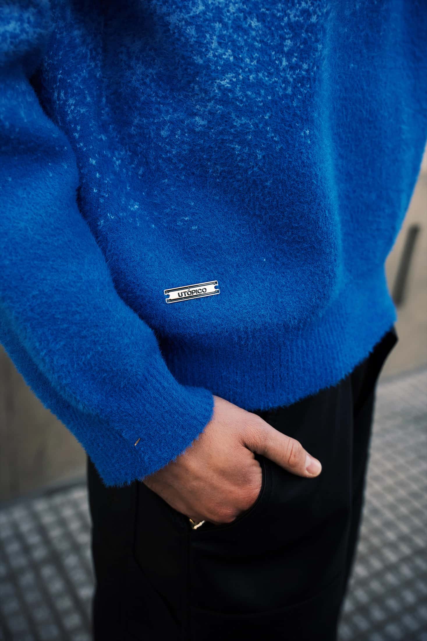 Knit Sweater Blue Hour - miniatura 5