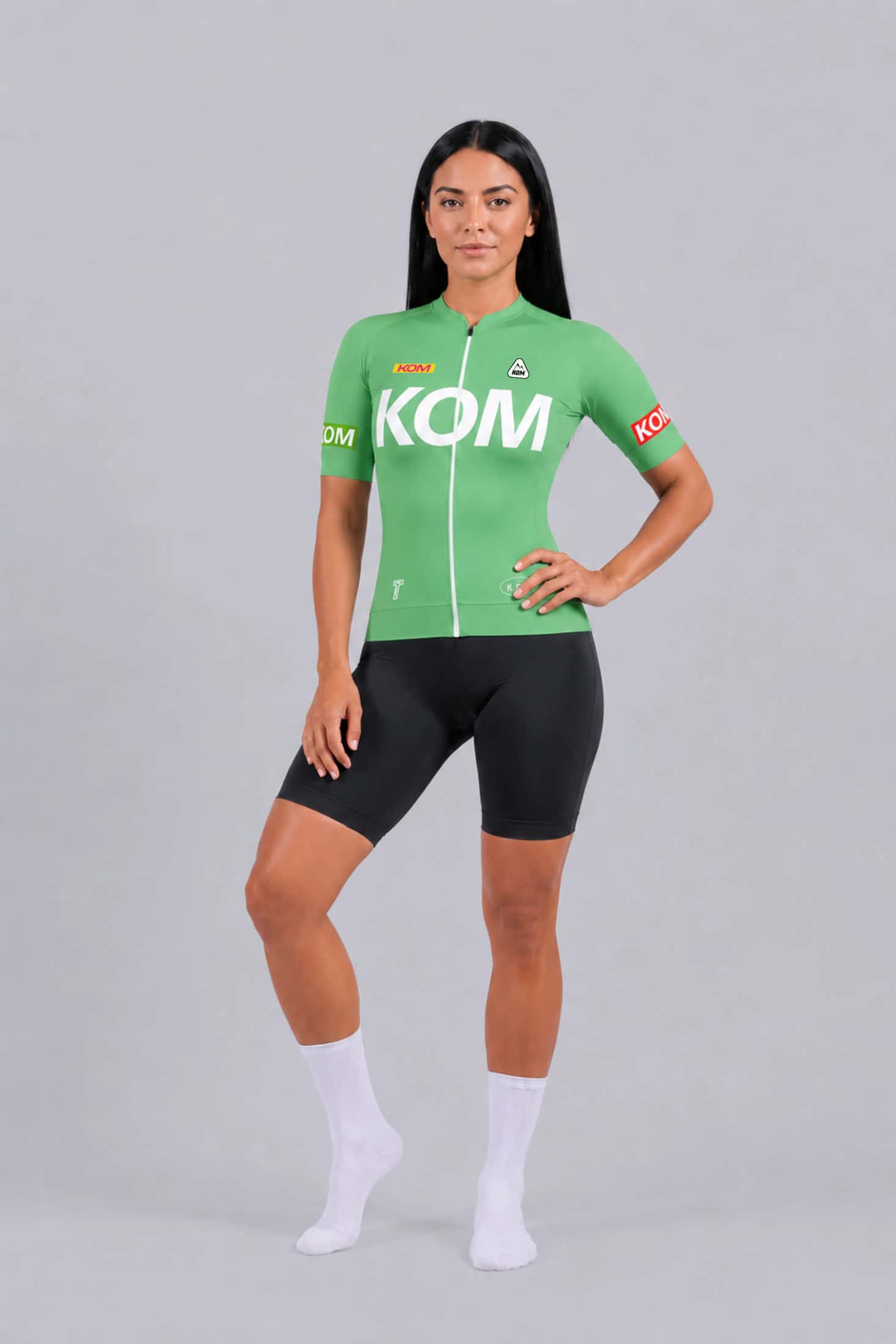 Jersey Ciclismo Tour KOM - Manga Corta Mujer - miniatura 2