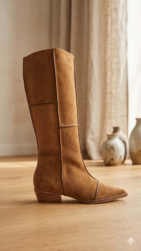 Bota Doria Gamuza Whisky - miniatura 2