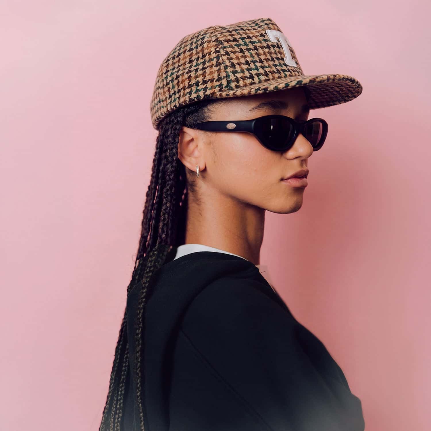 Sherpa golfer cap - Brown - miniatura 2