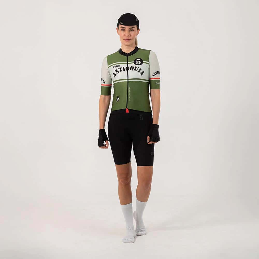CAMISA CICLISMO MANGA CORTA ANTIOQUIA PARA MUJER