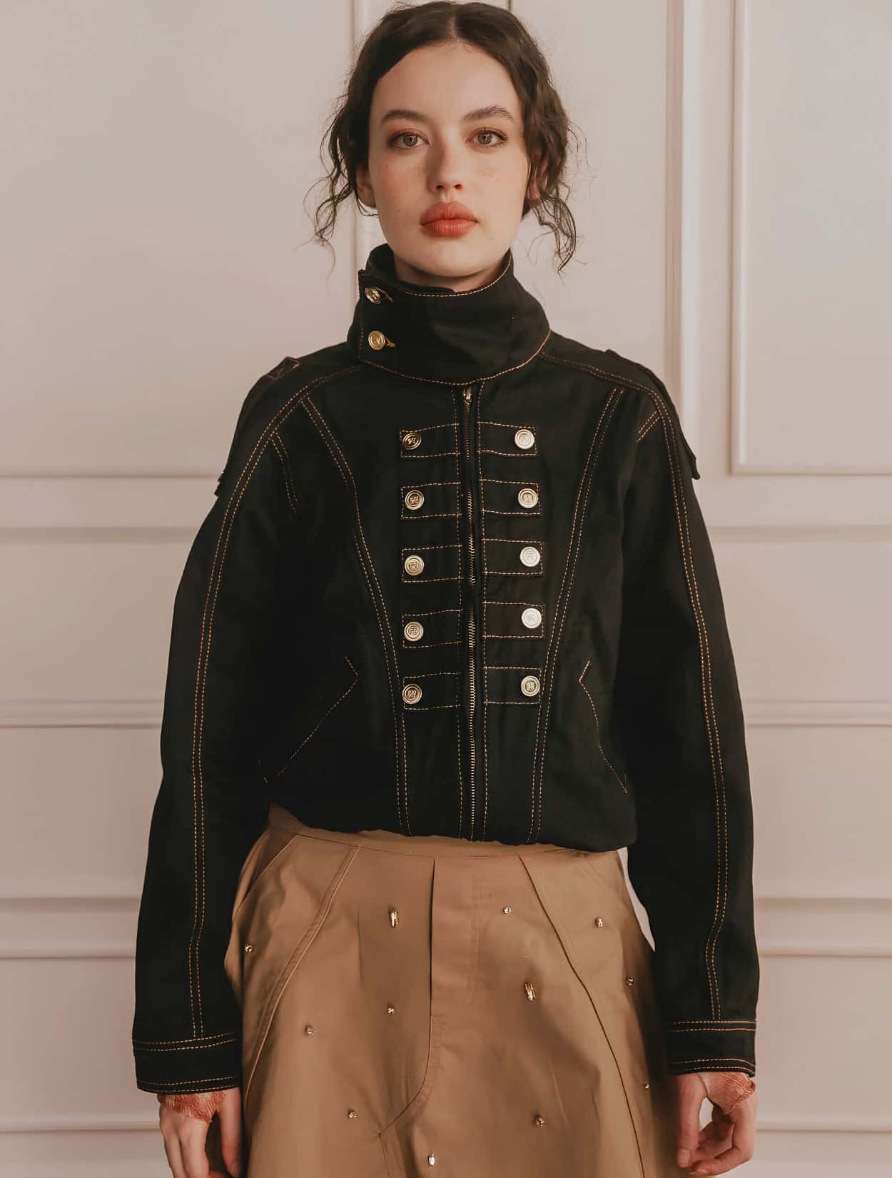CHAQUETA BOMBER MILITARY - miniatura 1