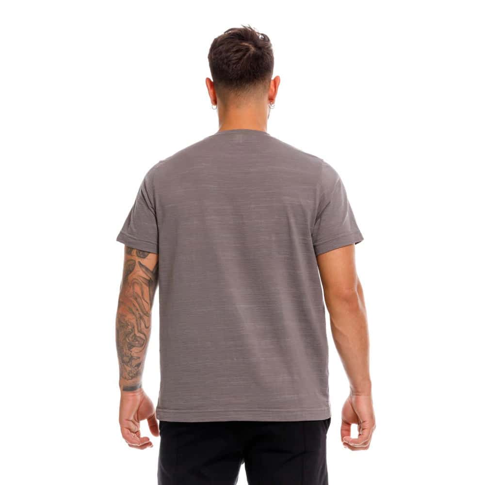 CAMISETA CUELLO REDONDO SEÚL GRIS