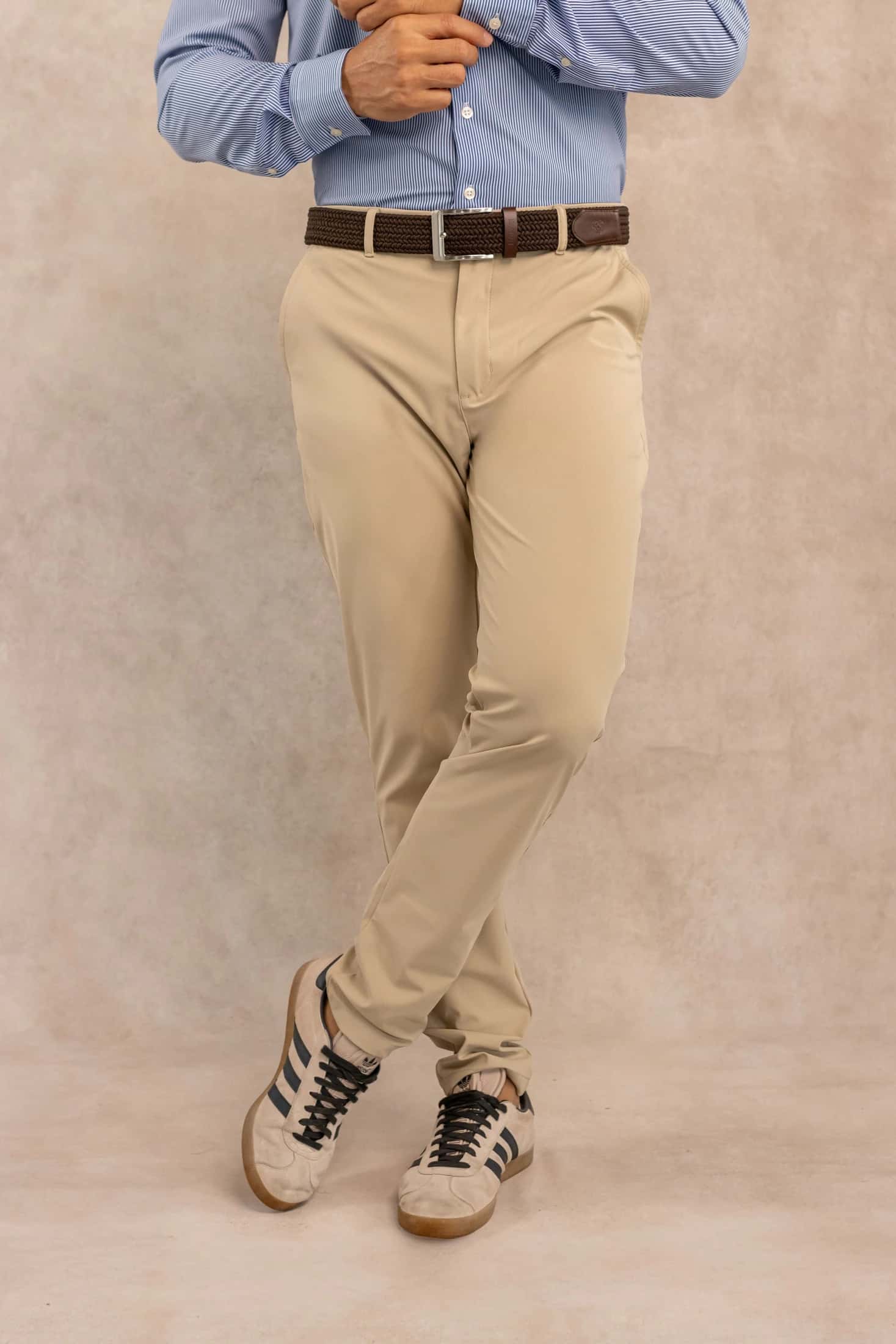 Pantalon Performance Antimanchas Taupe