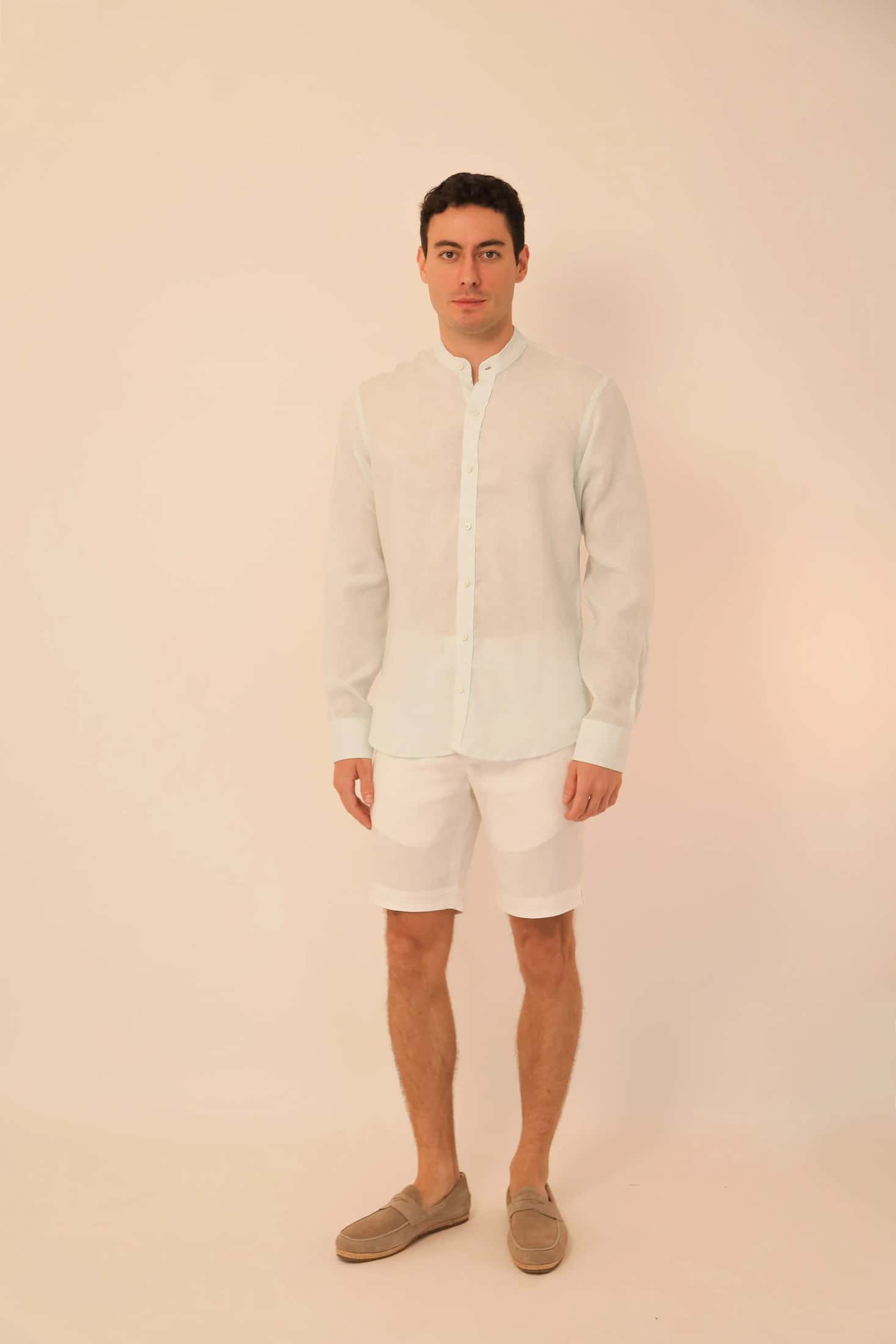 Camisas 100% Lino Cuello Nerú- European Flax