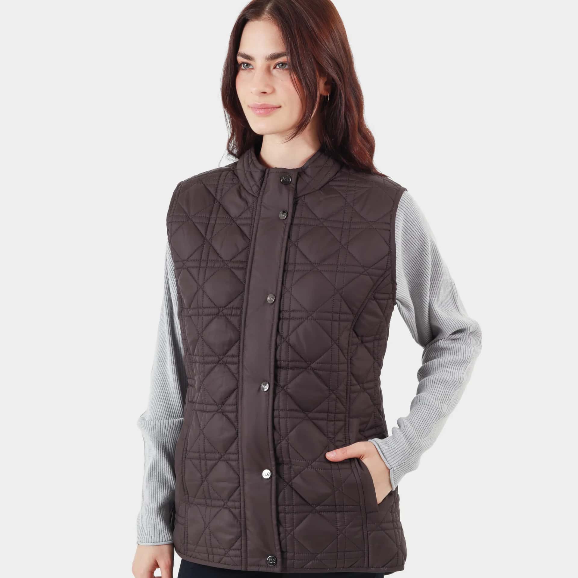Chaleco Cuello Alto