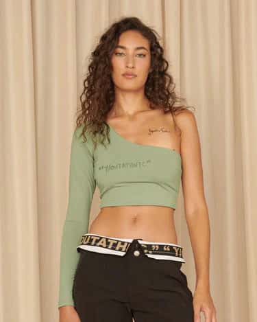 ONE SHOULDER TOP - miniatura 3