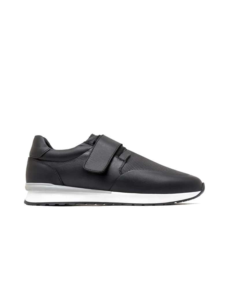 Zapato Deportivo Para Hombre En Cuero Combinado Con Textil REF GREV24