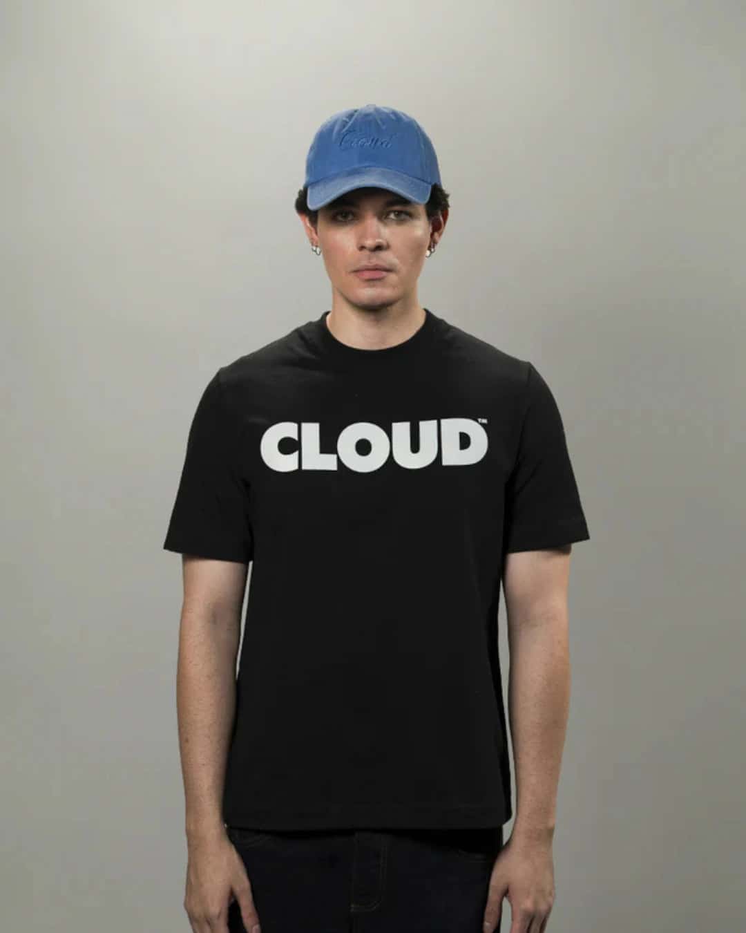 CAMISETA BLOCK BLANCO SOBRE NEGRO REGULAR FIT - miniatura 3