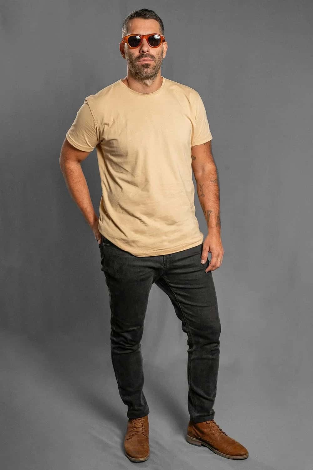 Camiseta Cuello Redondo sin Bolsillo - miniatura 3