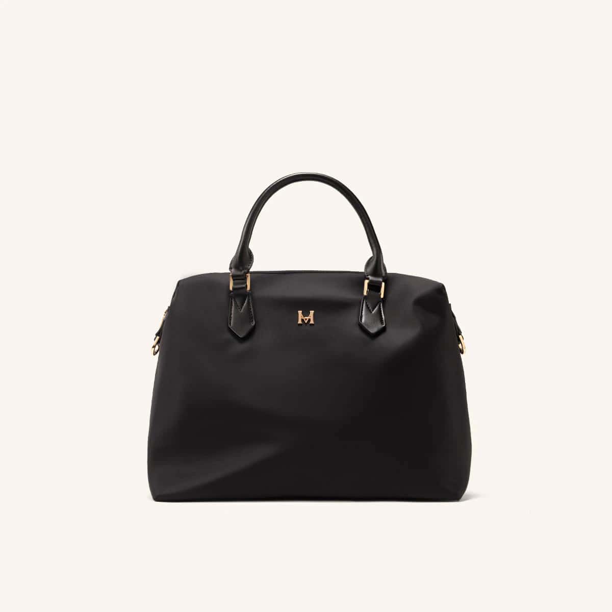 Bolso De Mano Andrea Negro Luna
