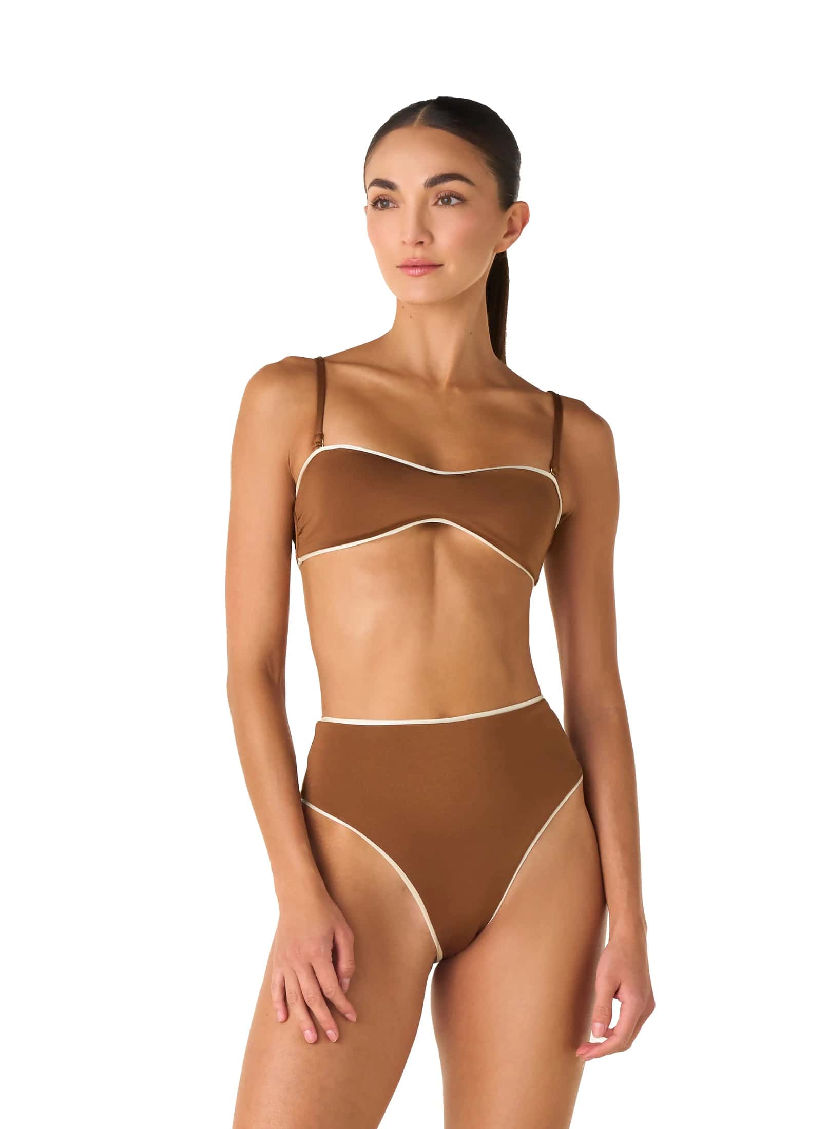 Top de Bikini Banu Espresso