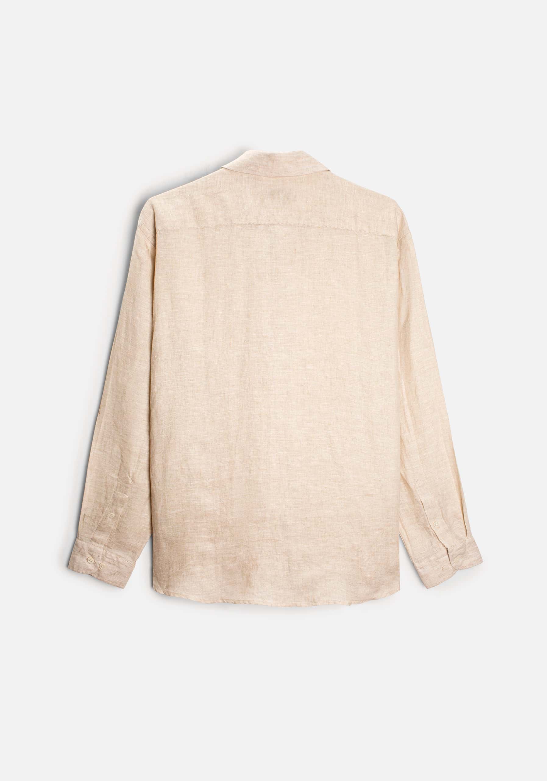 Camisa H CBD Lino L-Atn Avena - miniatura 4