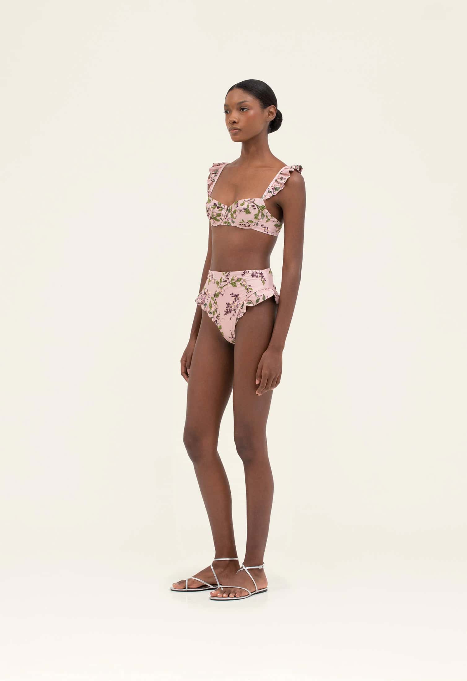 Jengibre Wisteria Bikini Bottom
