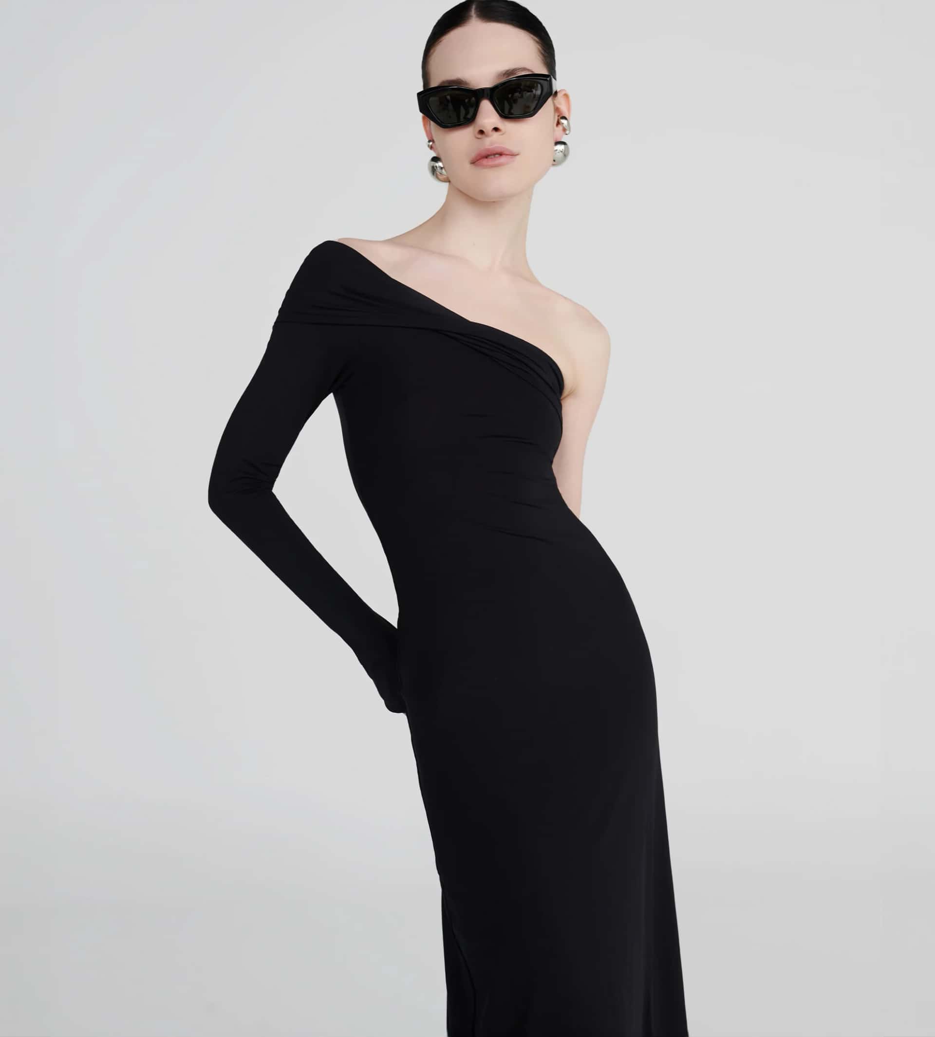 VESTIDO BELICE NEGRO - miniatura 2
