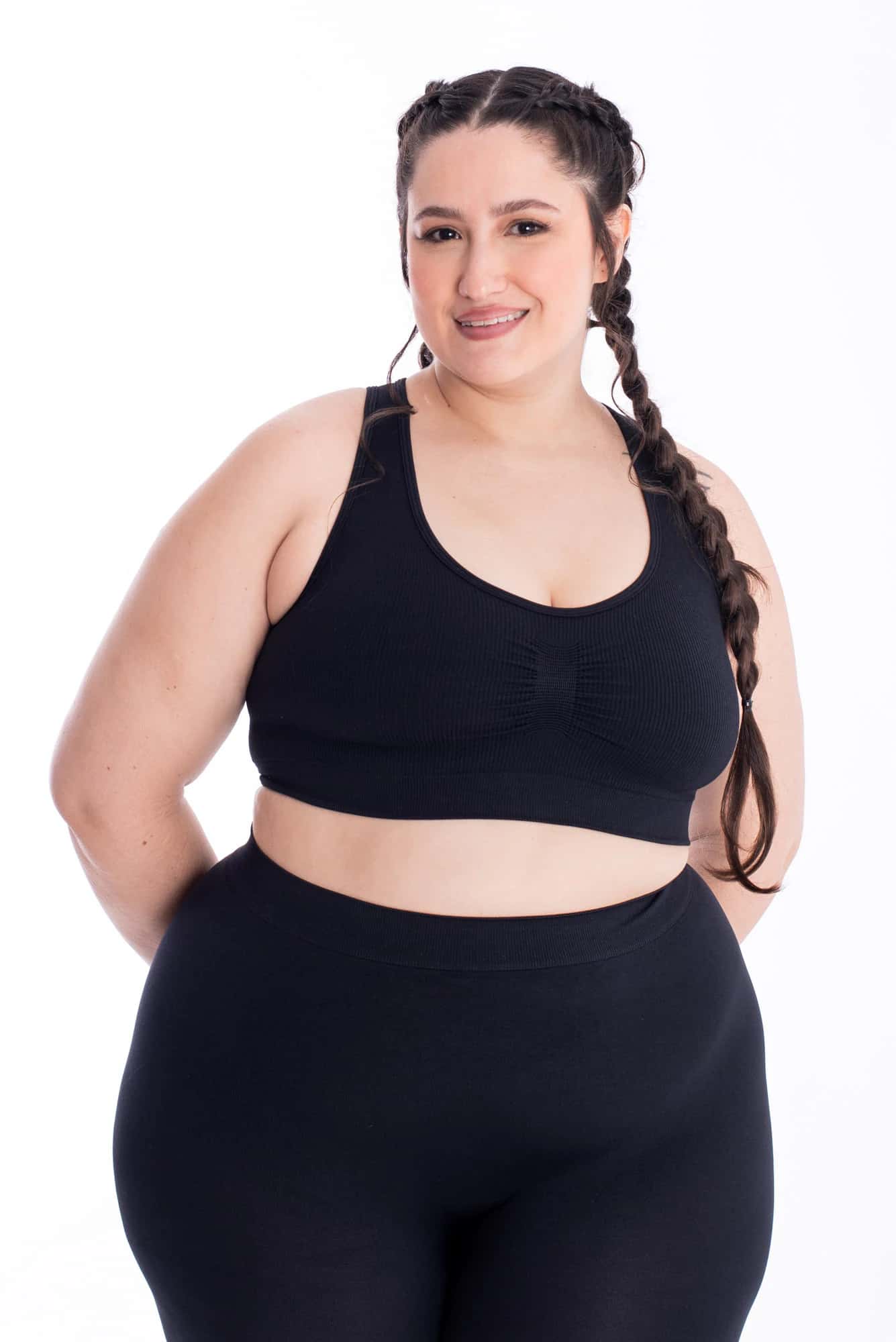 Top Esqueleto New Negro - miniatura 11