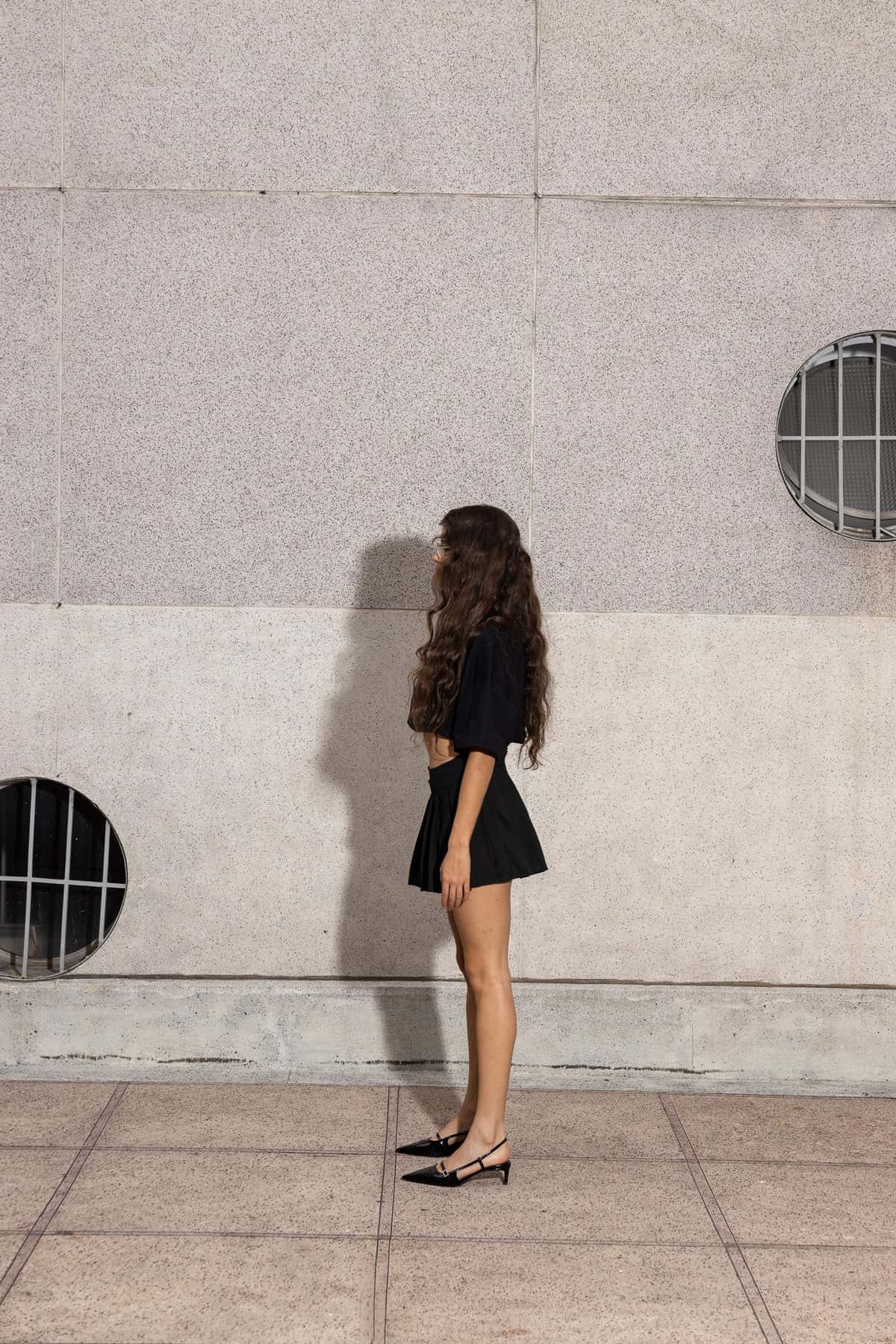 LUCKY ME BLACK SKIRT - miniatura 6
