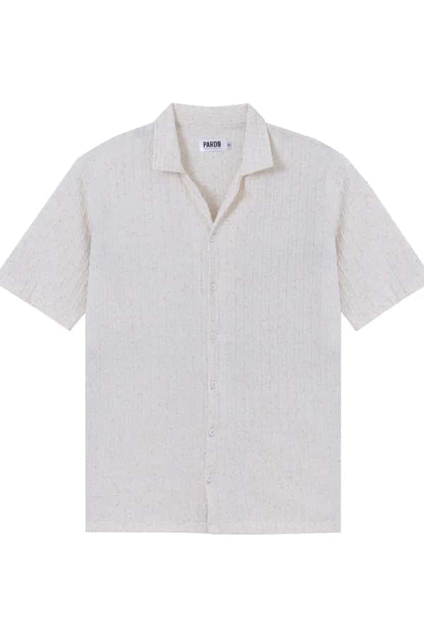 CAMISA BLANCA JASPEADA - miniatura 2