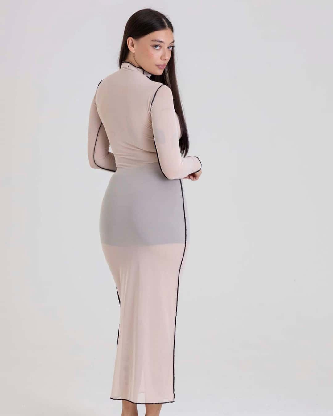 SNAKE MESH DRESS - miniatura 2