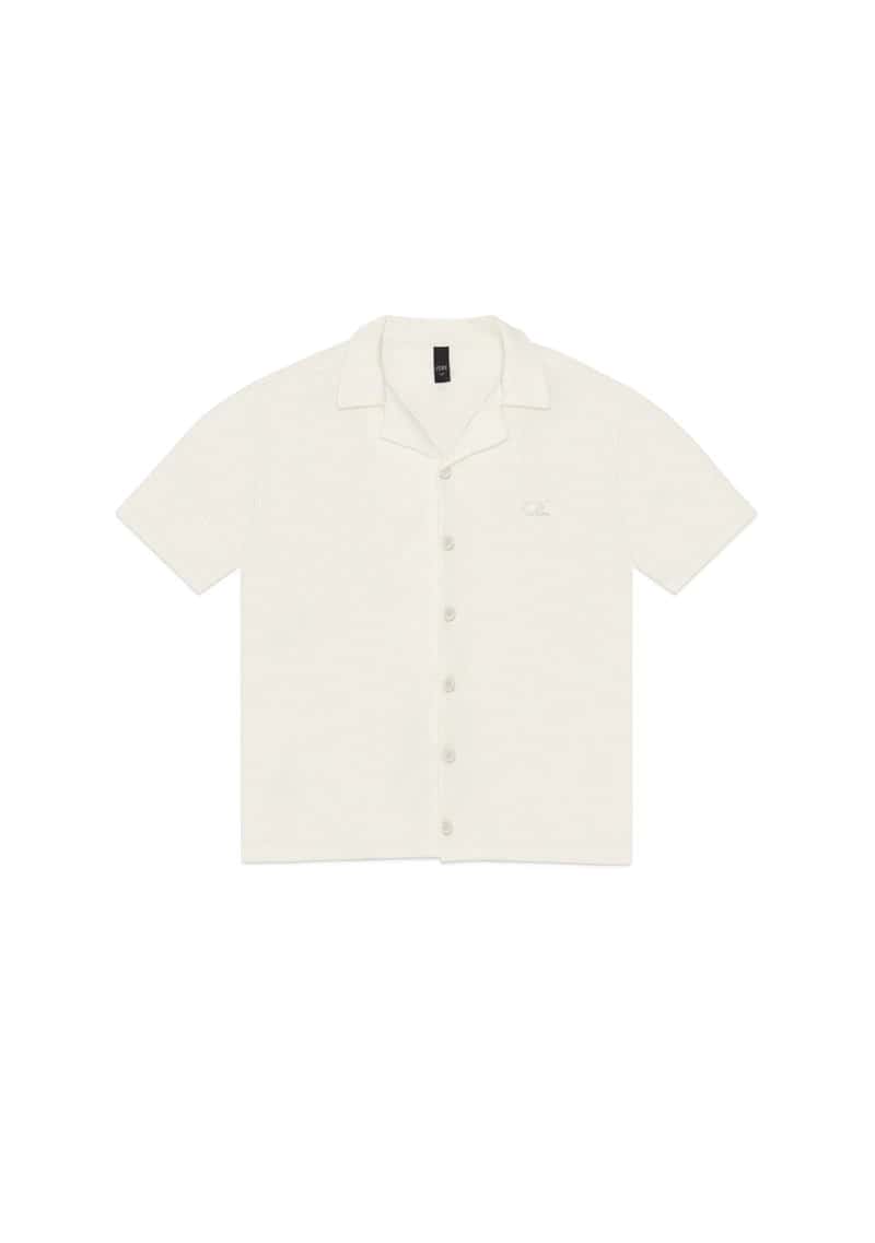 Heraldic cream shirt