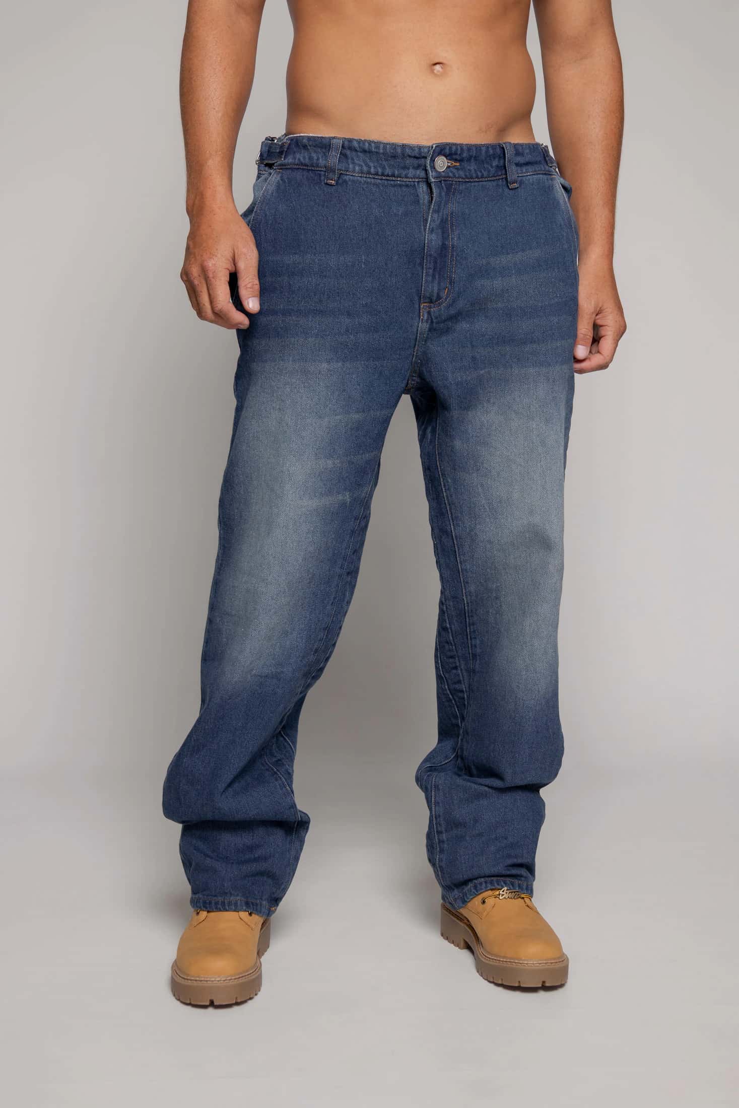 Jean Regular Remainder-Dark/Blue