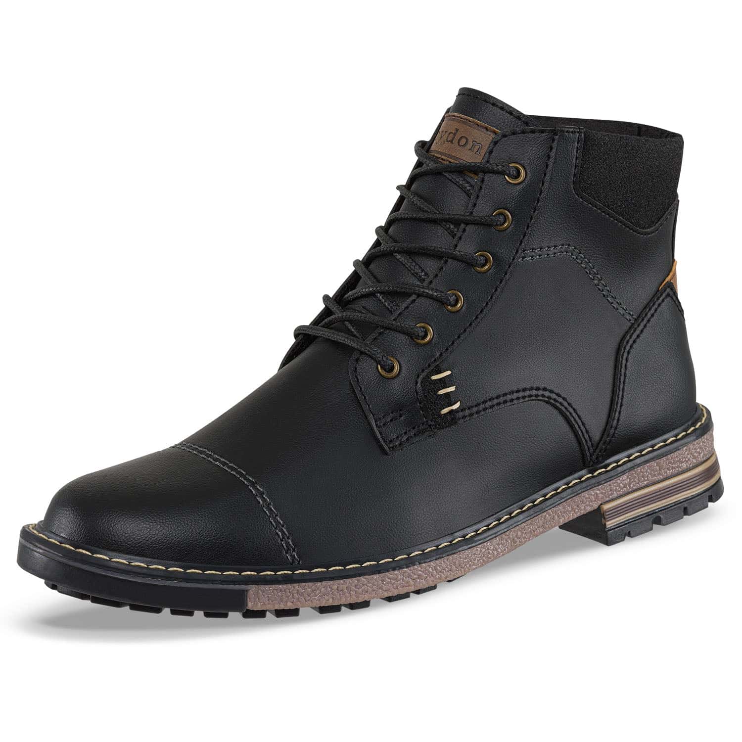 Botas Casuales Zulu Negro Croydon para Hombre