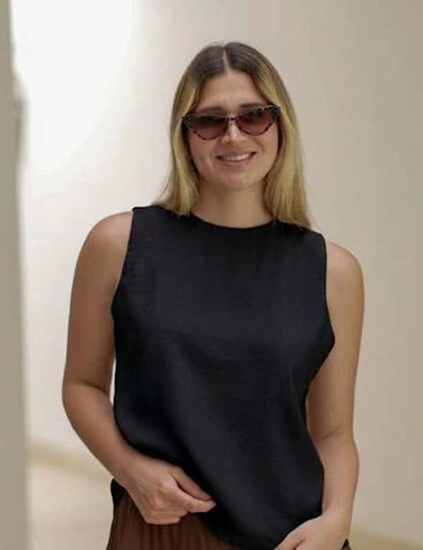 Blusa Bianca Negro