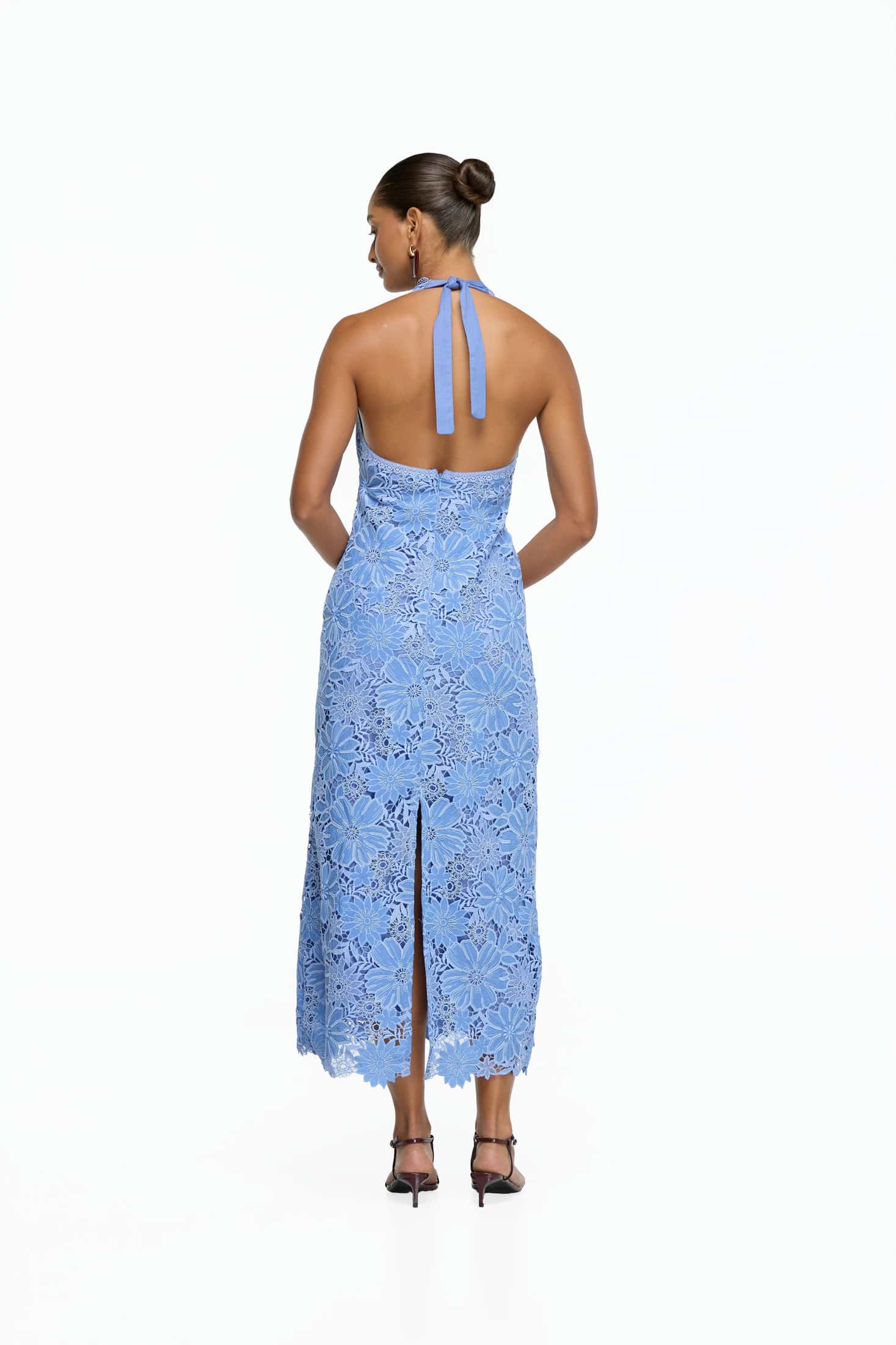ODETTE MAXI DRESS BLUE - miniatura 5