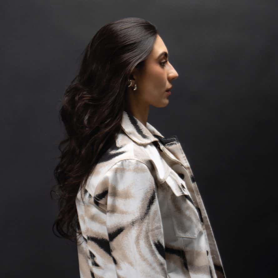 Chaqueta – Denim – Abstract Brown