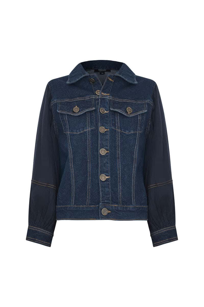 Chaqueta Ébano azul indigo - miniatura 1