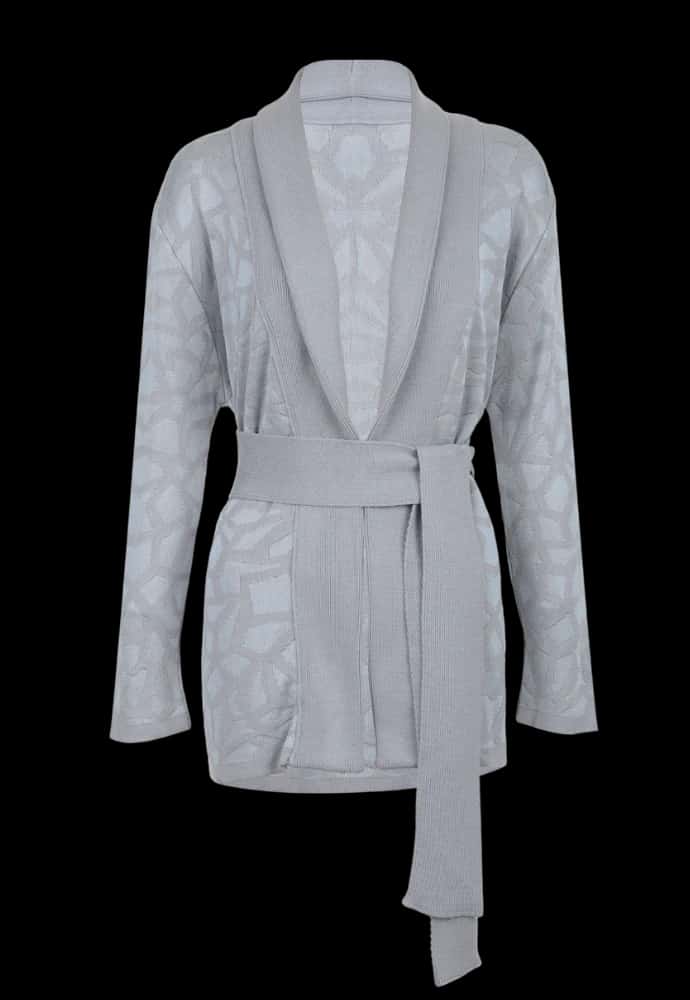 Cardigan Essence – Gris Perla