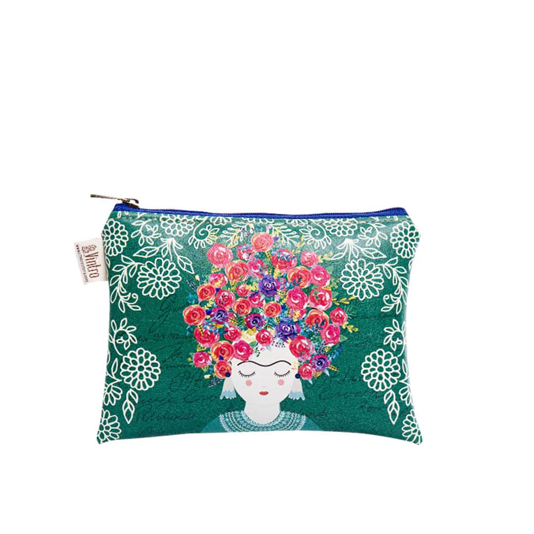 Cosmetiquera Para Mujer Ruanda Con Estampado Viva La Vida