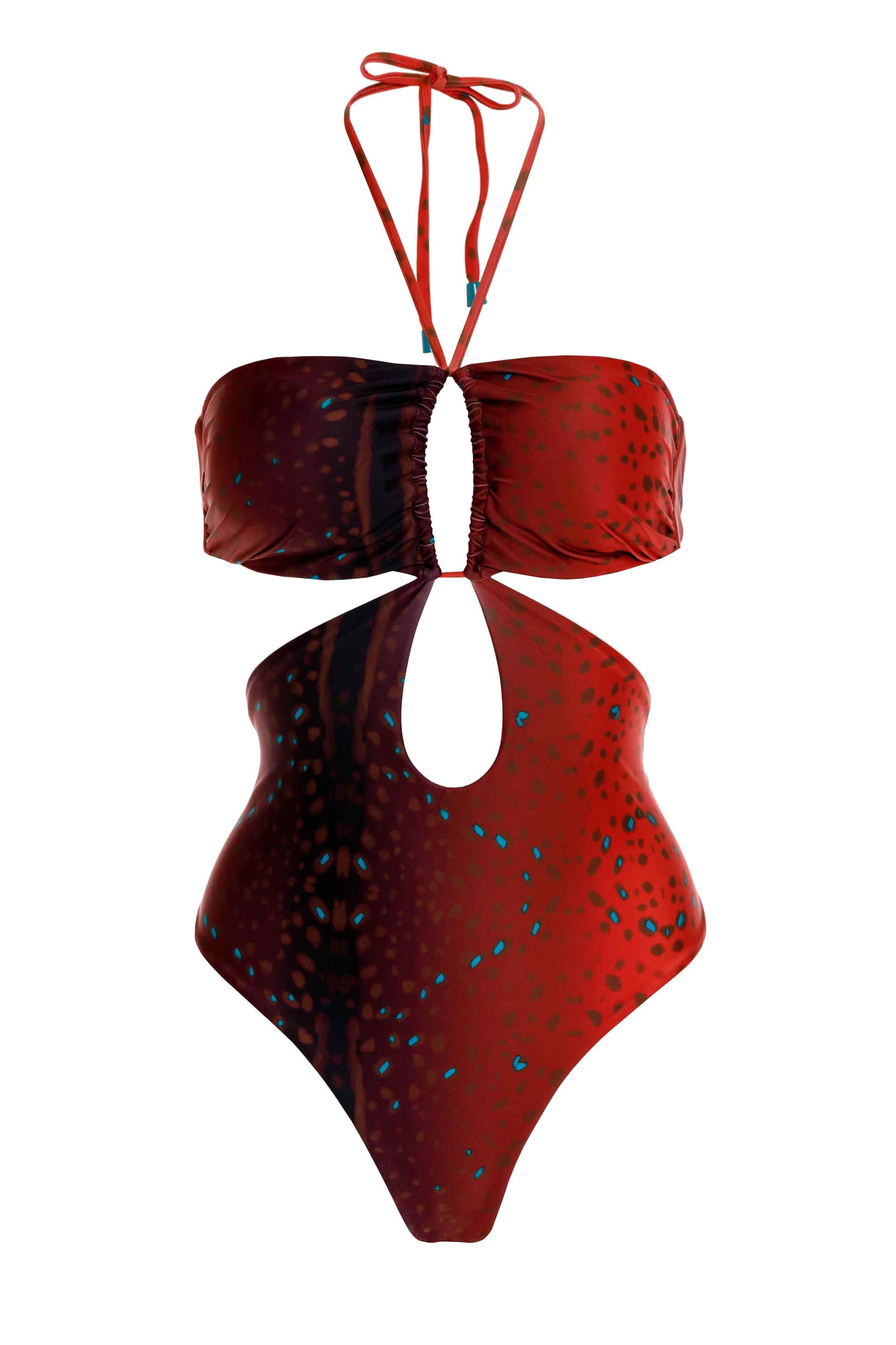 Entero Strapless U Bambi Rojo