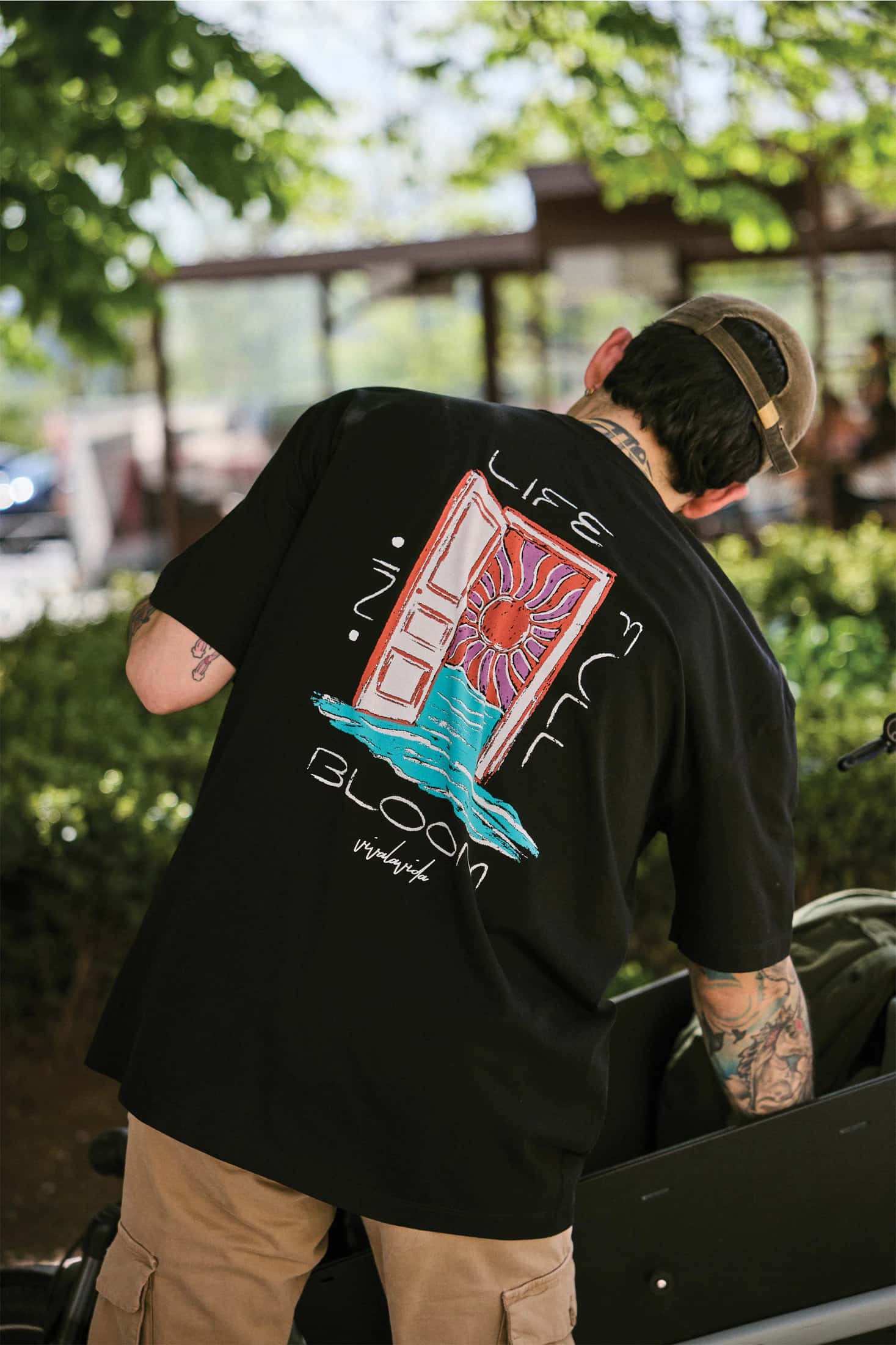 CAMISETA OVERSIZE BLOOM