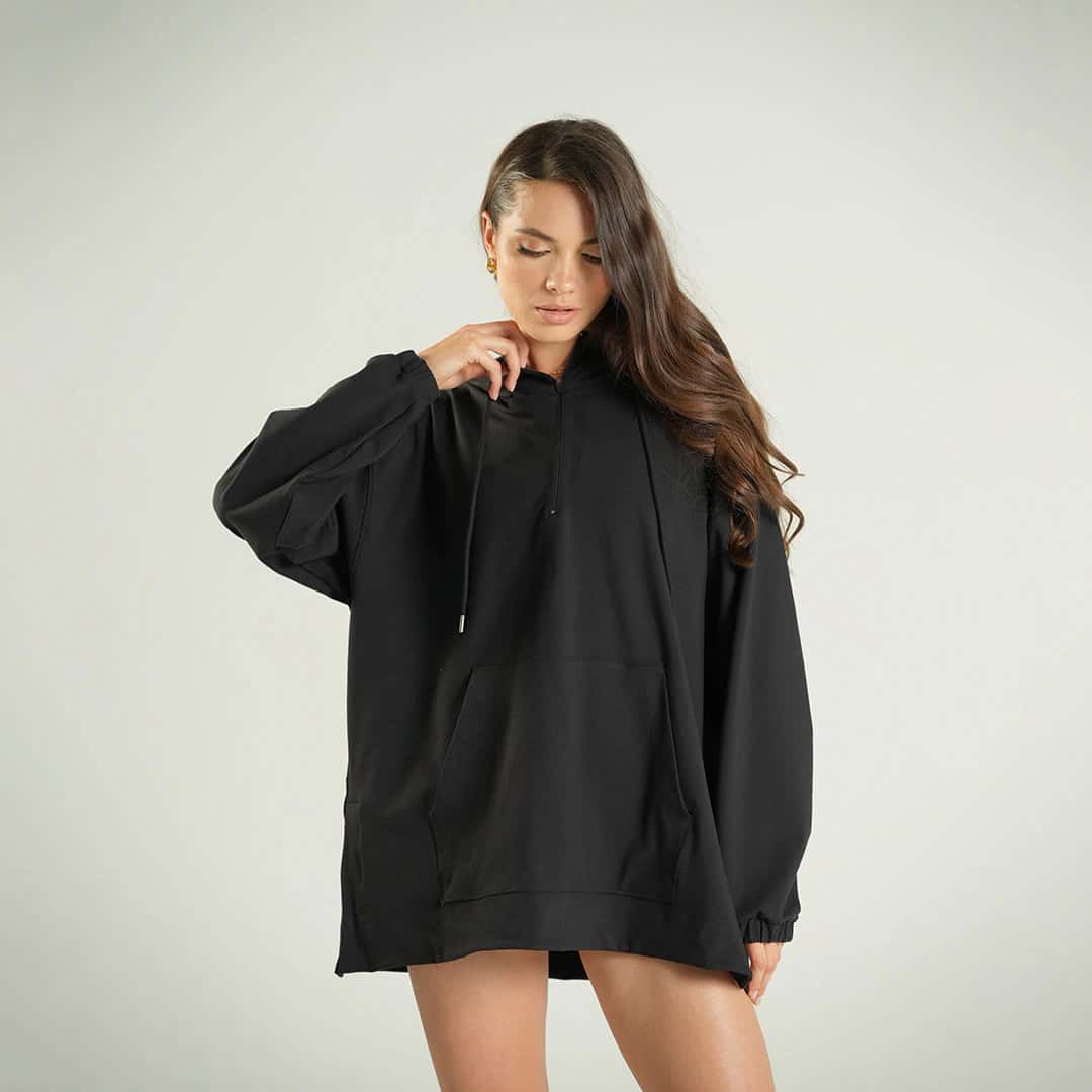 Air Touch Hoodie Negro