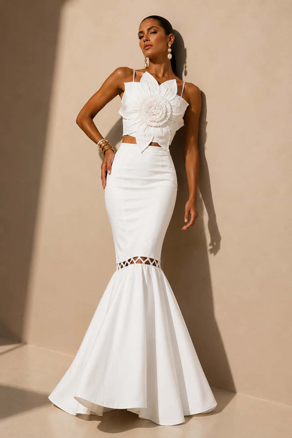 Crop Top Nogal blanco - miniatura 2