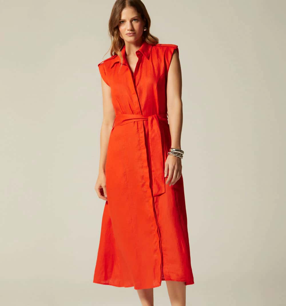 Vestido midi sisa