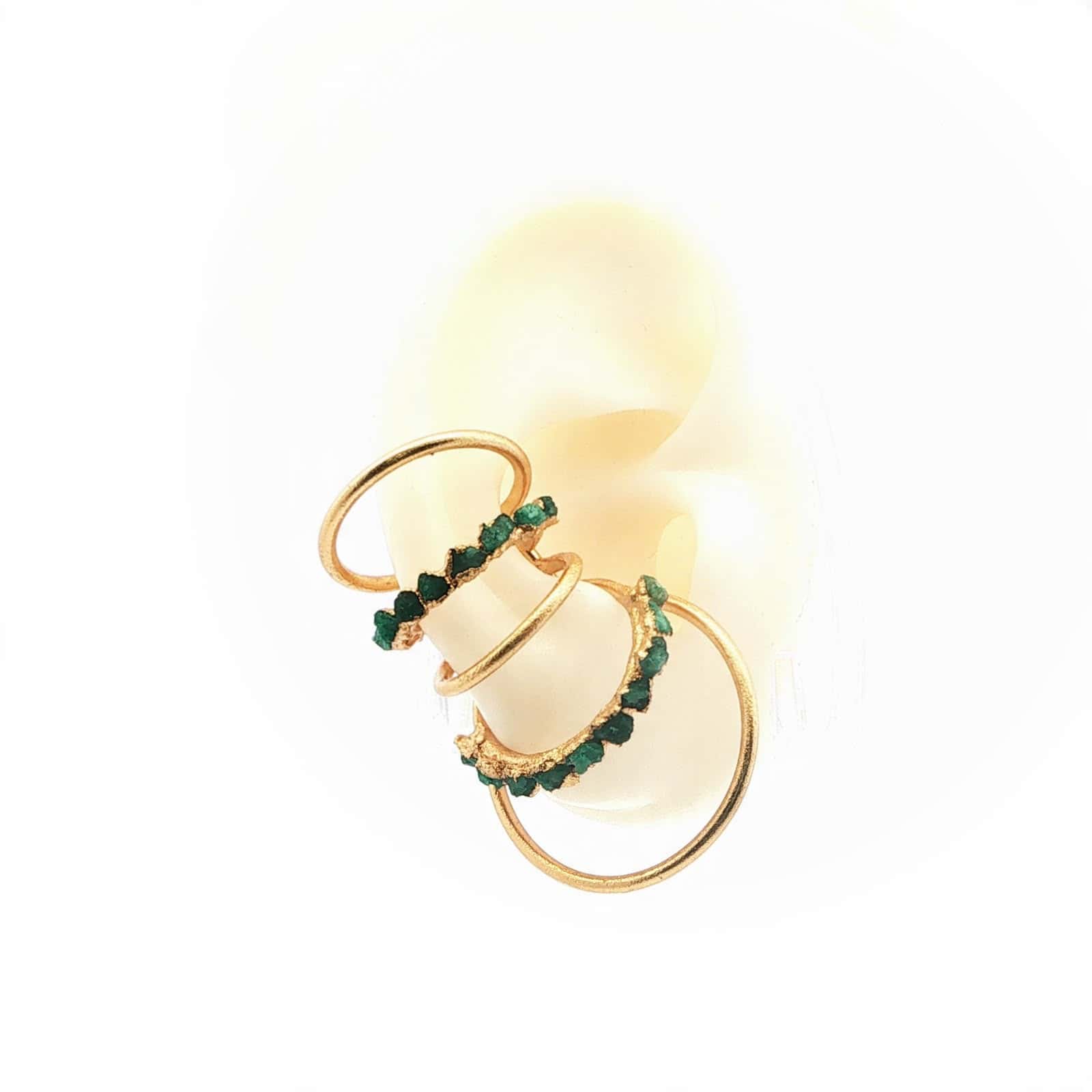 Abacus Stone Earcuff