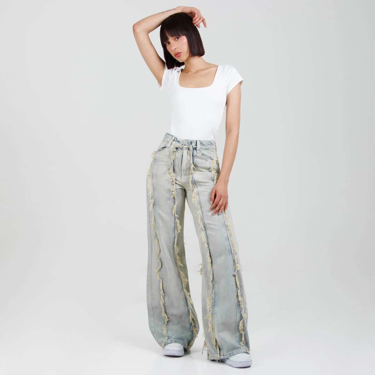 Jean Axspen Wide Leg  Ax-3041 HORMA REDUCIDA - miniatura 7