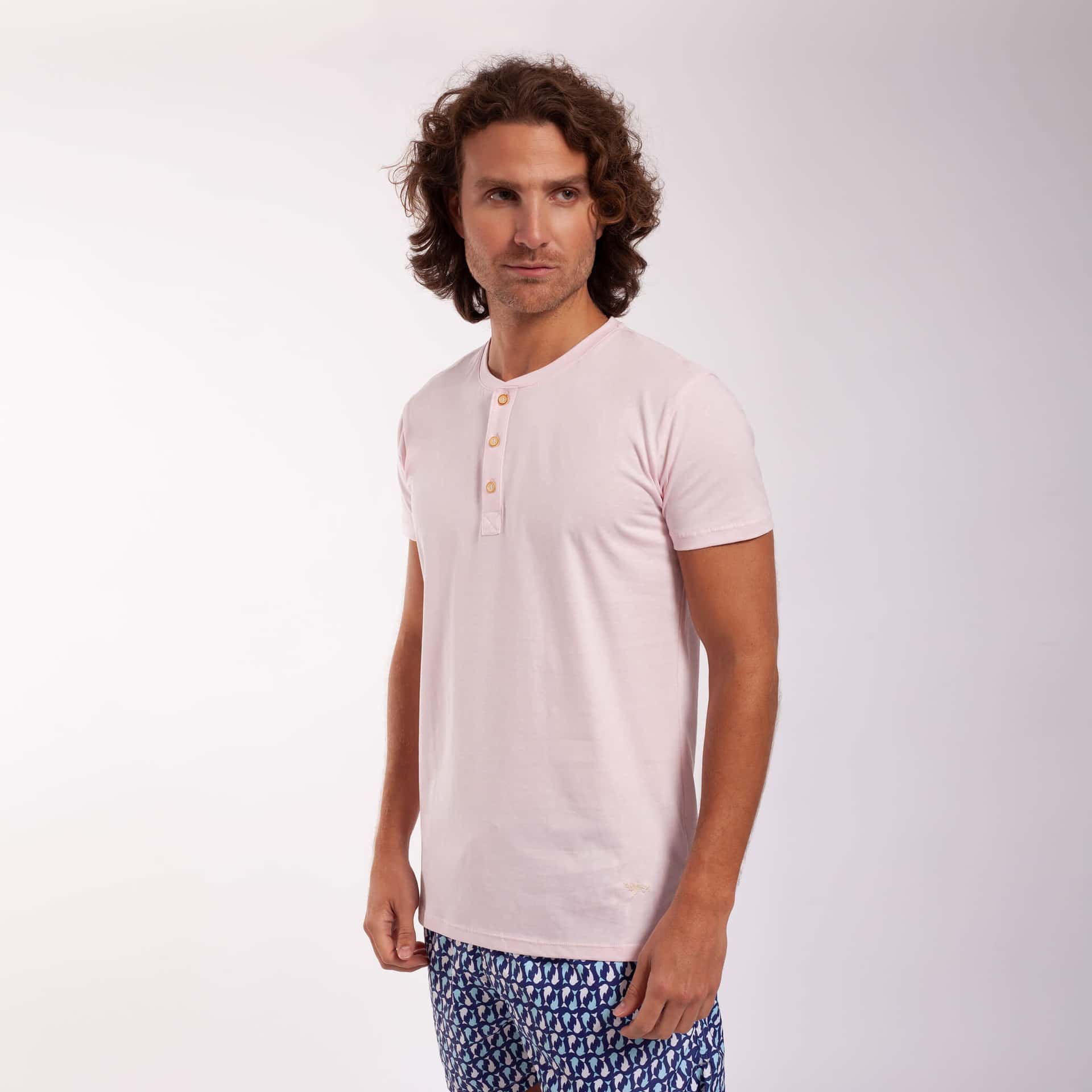 Henleys 100% Algodón Manga Corta - miniatura 2