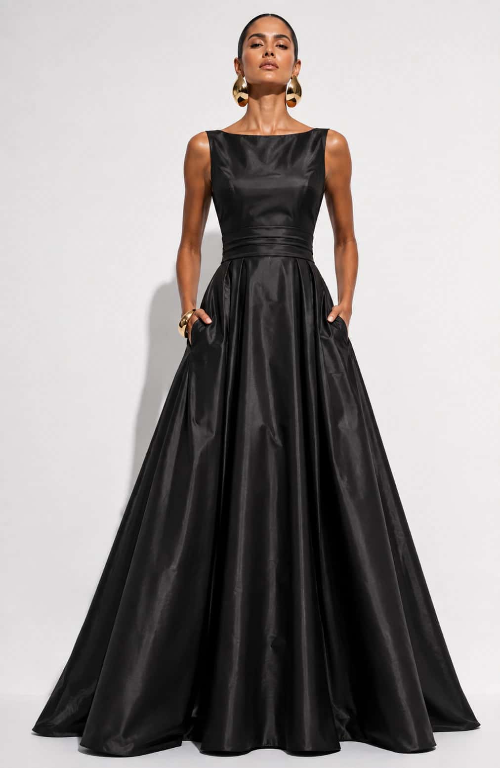 Vestido Genoveva negro - miniatura 1
