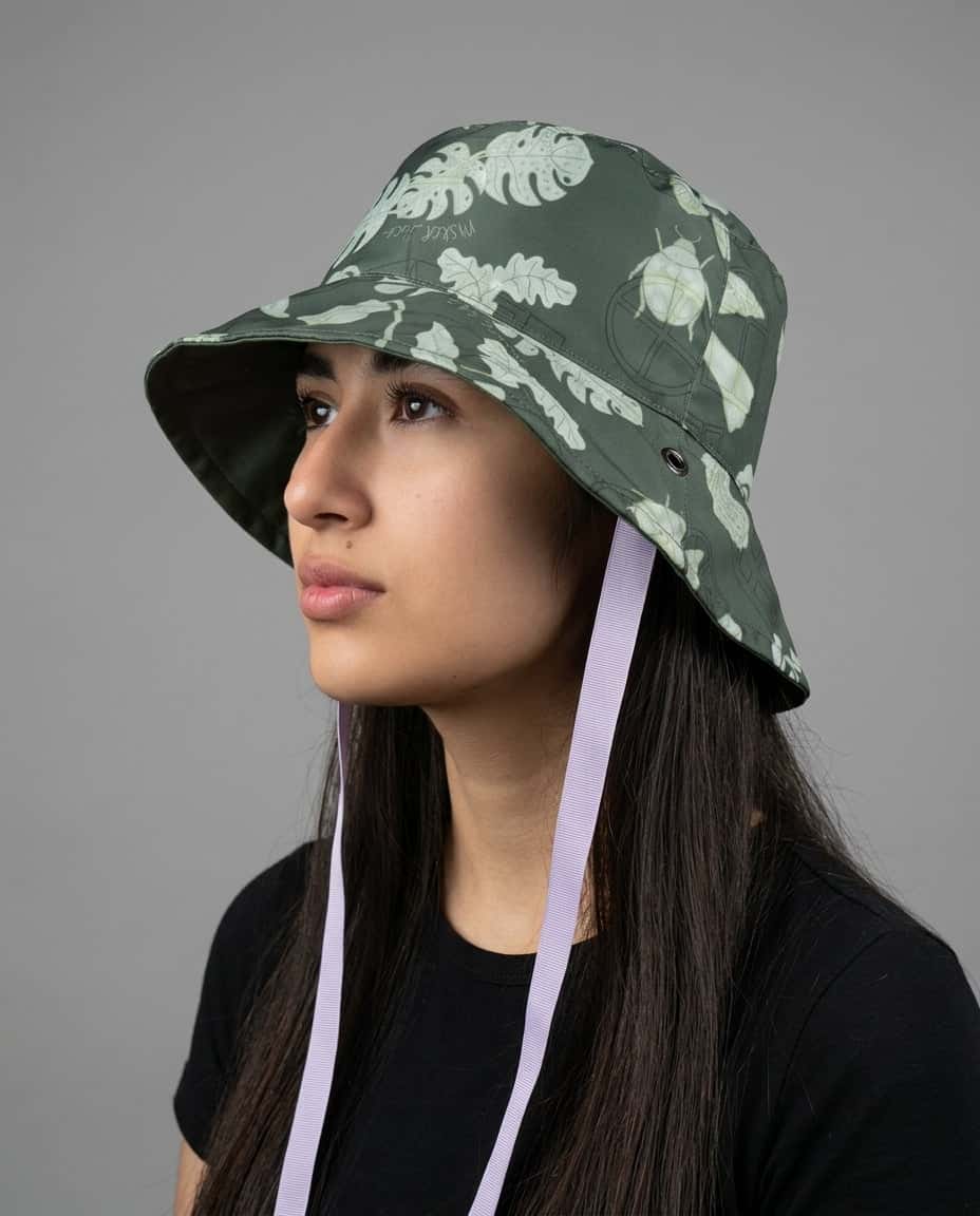 Bucket hat doble faz verde claro