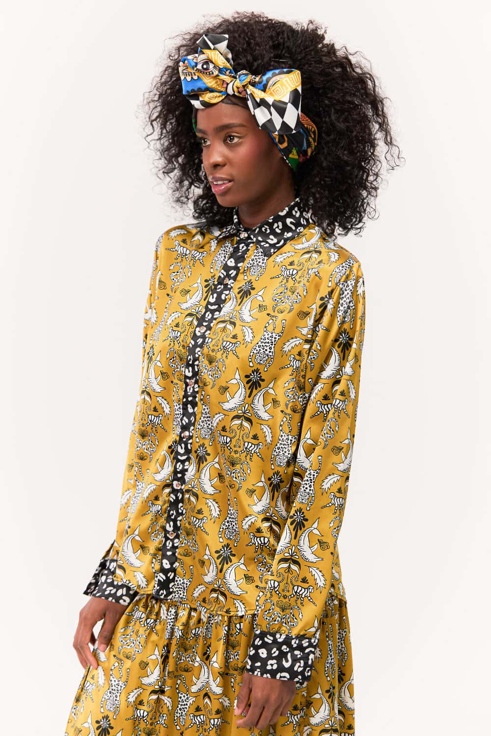 Camisa Manga Larga Unisex / Estampado Fauna Sagrada