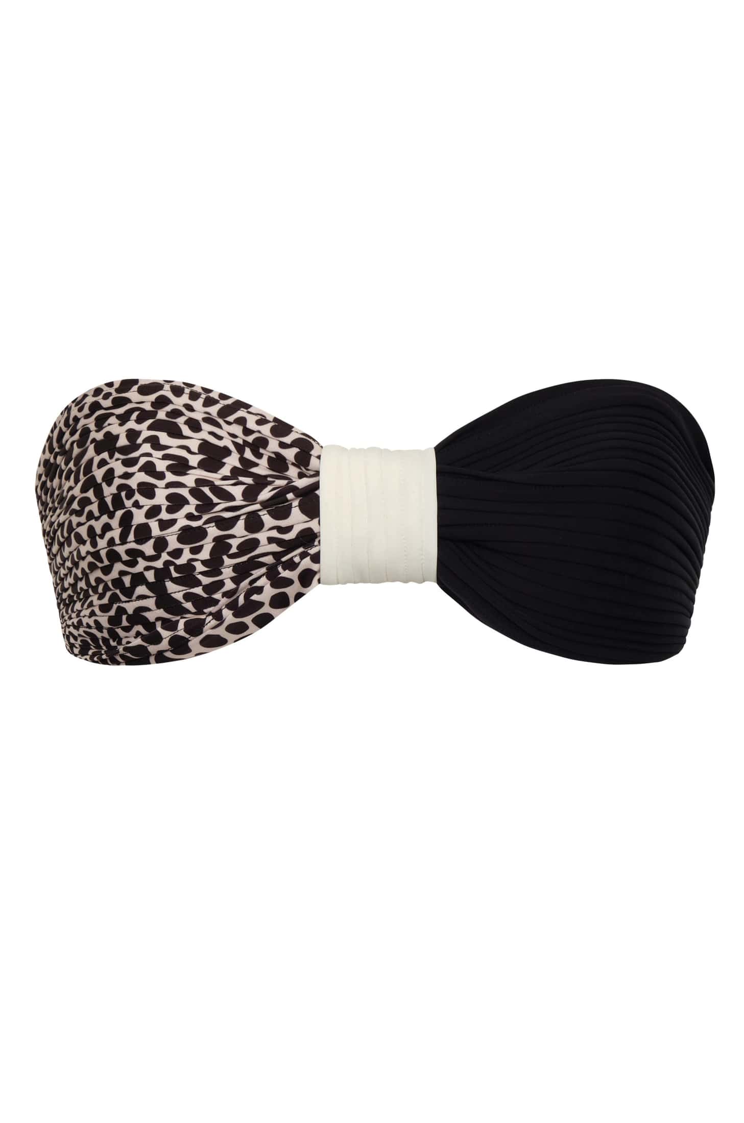 Emma Top / Ivory & Black Animal Print - miniatura 2