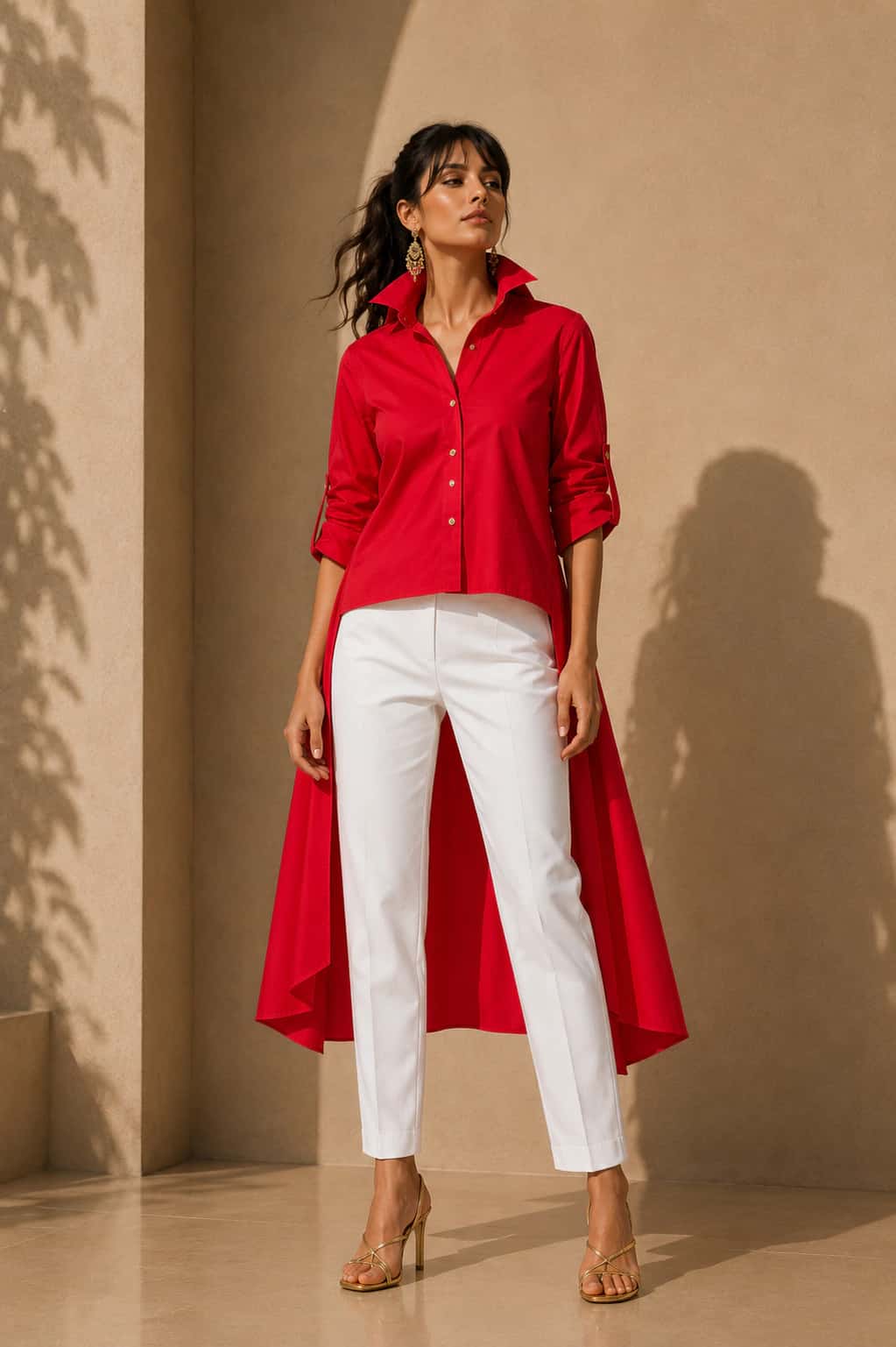 Blusa Misha Rojo - miniatura 2