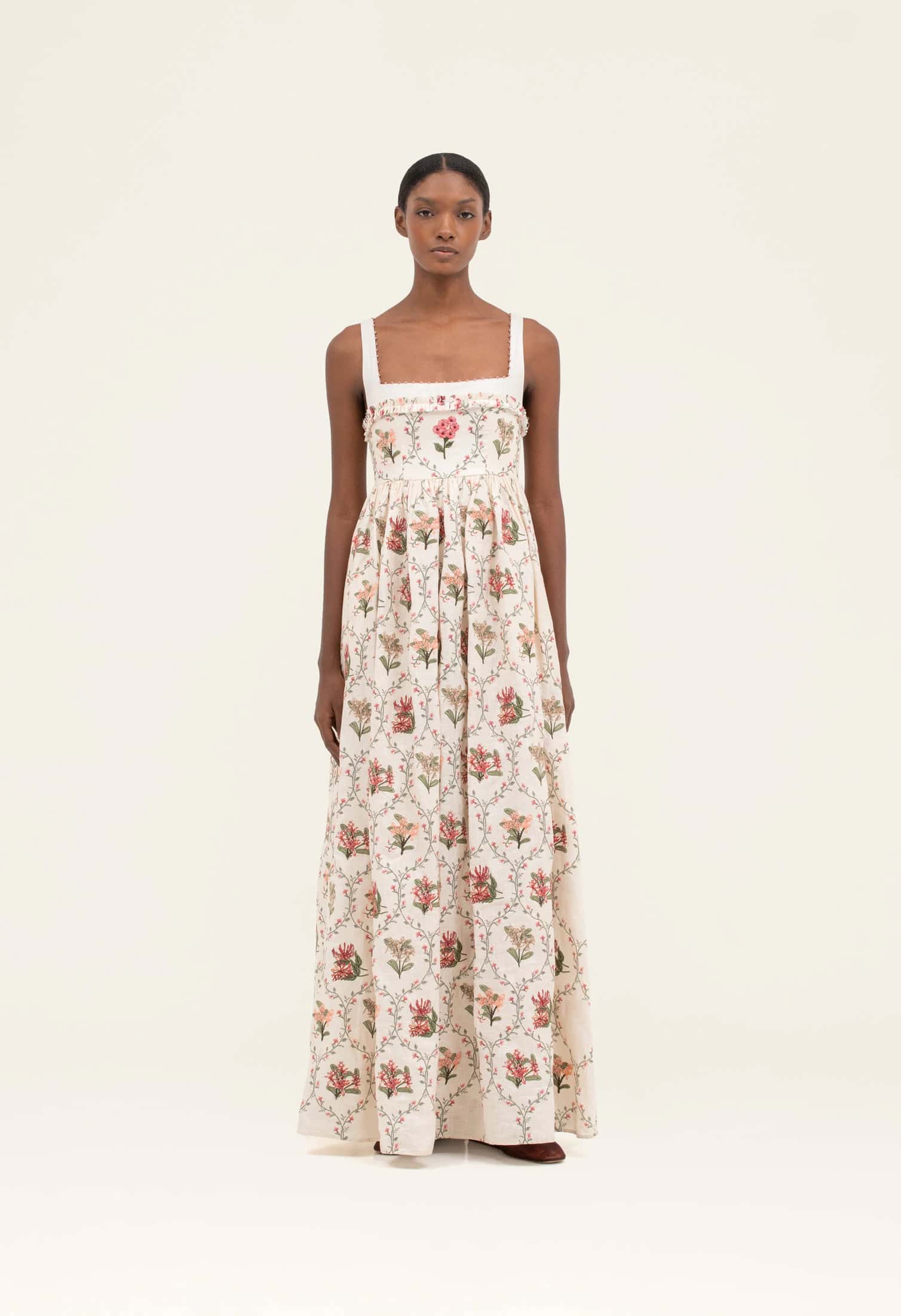 Barbara Orquidea Maxi Dress