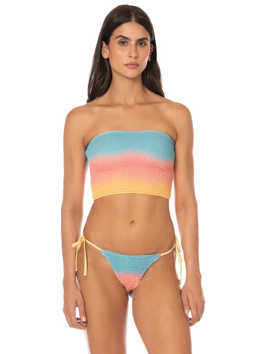 Maaji First Light Nalu Swim Crop Top Bikini Top