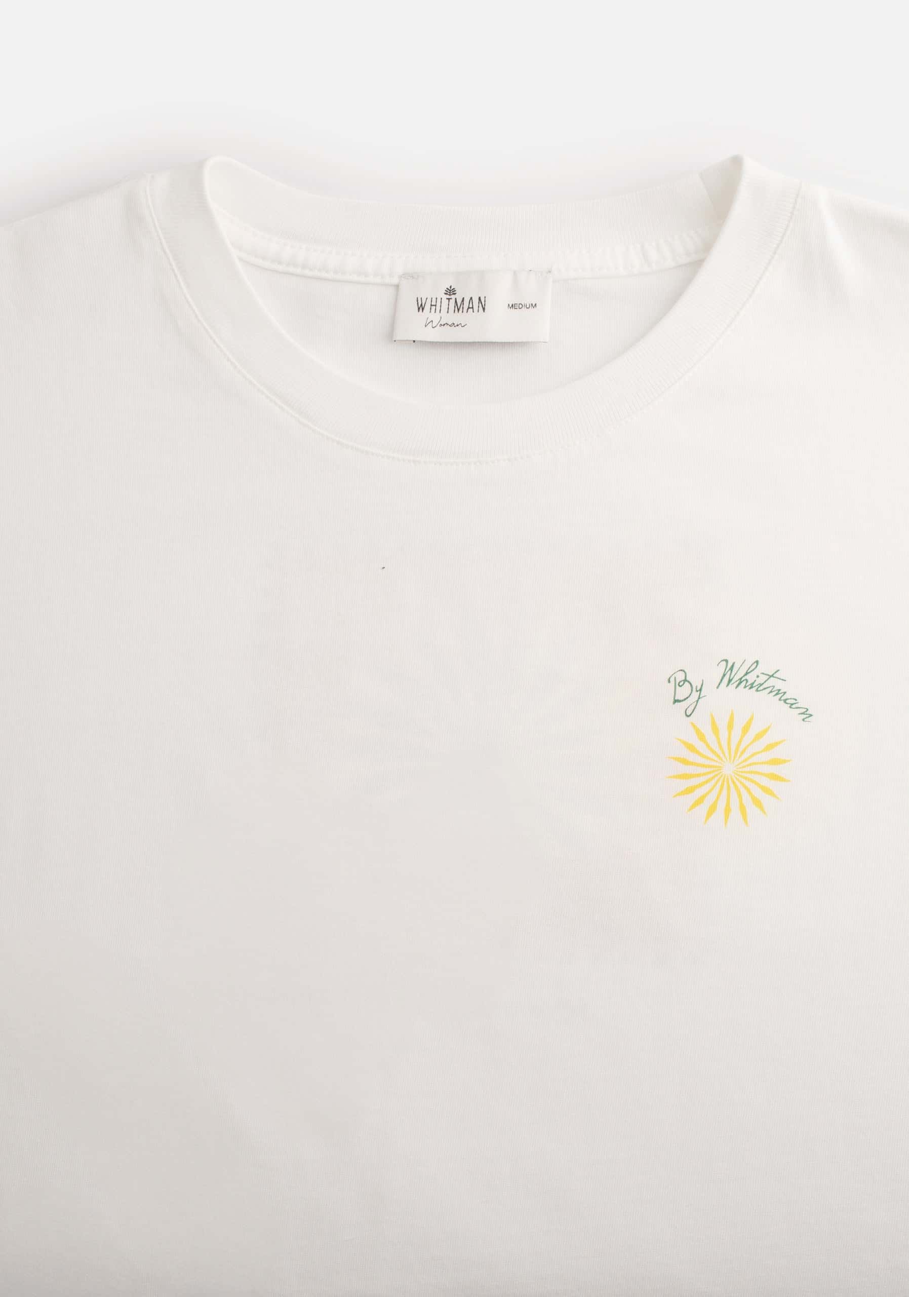 Camiseta M Garbo Estampado Marfil - miniatura 8