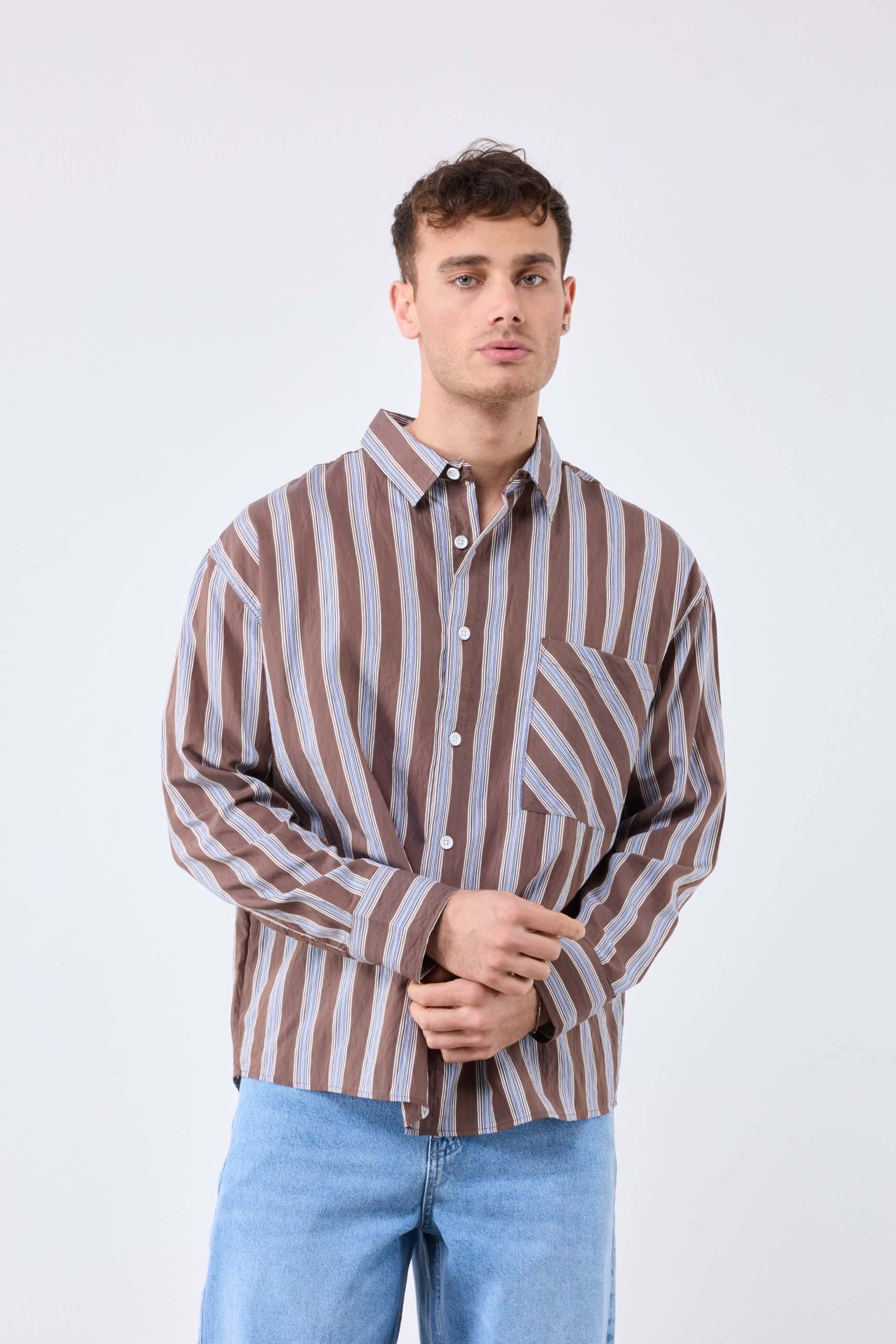 CAMISA SARAY - CAMEL - miniatura 2